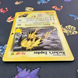 Rockets Zapdos 15/132 Celebrations Classic Collection NM Mint Pokemon TCG Card - Image 4