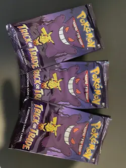 Lot Of 5 Packs Trick Or Trade Pokemon Cards I have several packs available. - Image 1