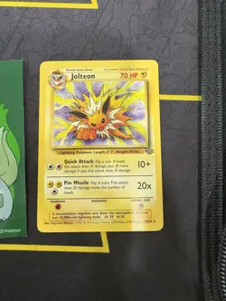 Pokemon Card Jolteon 20/64 Jungle Regular Jungle Set 205💎NM LP +💎 - Image 1