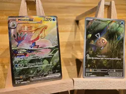 Pokemon Milotic EX 237/191 & Feebas 198 - Surging Sparks Holo EX SIR x2 Card SET - Image 3