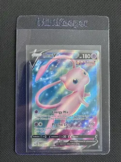 Pokemon TCG Mew v Fusion Strike Holo Full Art Ultra Rare Card 250/264 NM - Image 3