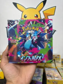 NEW Pokemon Japanese Card Game MEGA M2 EX w/shrink Sealed Inferno X Booster Box - Image 1