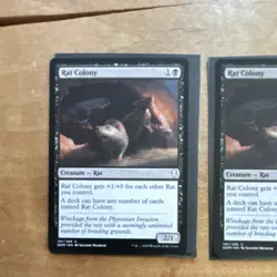 Magic: The Gathering Rat Colony x5 Black Creature Dominaria Regular Finish - Image 2