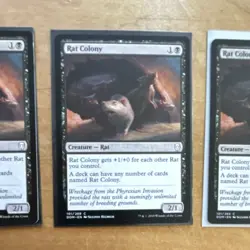 Magic: The Gathering Rat Colony x5 Black Creature Dominaria Regular Finish - Image 4