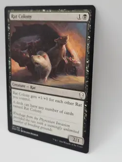 Rat Colony Dominaria LP Magic the Gathering MTG Black Creature EDH Playable - Image 4