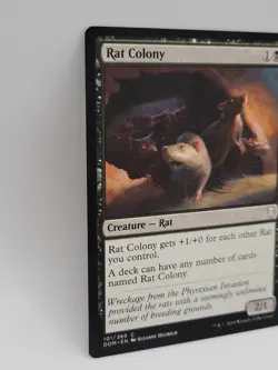 Rat Colony Dominaria LP Magic the Gathering MTG Black Creature EDH Playable - Image 5
