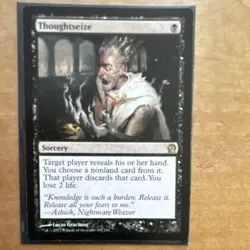 Magic: The Gathering Thoughtseize Theros Rare Sorcery Black 2013 EN Regular - Image 1