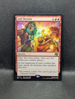 Full Throttle - 127 - R - Magic the Gathering: Aetherdrift - Regular - Image 1