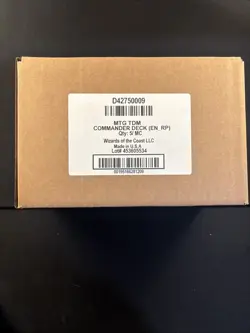 Magic The Gathering: Tarkir Dragonstorm Commander Decks (Set of 5 Decks) NEW - Image 1