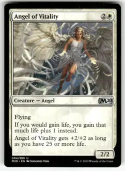 ANGEL OF VITALITY #4 MTG CORE SET 2020 - Image 1