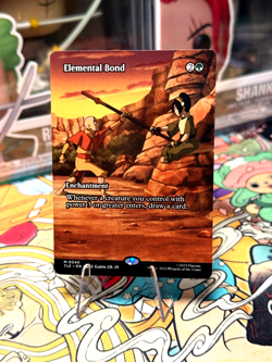 Magic: The Gathering Elemental Bond Enchantment Green 0040 2025 Avatar Set - Image 1