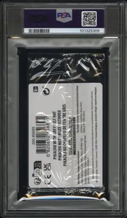 2023 Pokemon SV Black Star Promo Van Gogh Pikachu With Grey Felt Hat #85 PSA 10 - Image 2