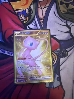 Pokemon TCG Mew EX 205/165 Scarlet & Violet Holo Hyper Rare NM Condition - Image 1