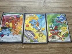 Pokemon First Partner Illustration Box 1 & Promo Charmander Squirtl… - Image 4