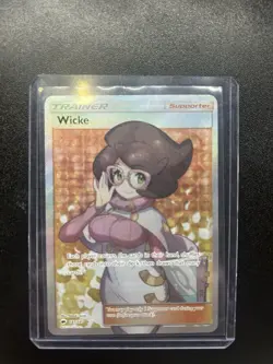 Pokemon TCG Wicke Full Art Ultra Rare Holo 147/147 Sm-Burning Shadows - Image 1