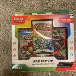 Pokemon TCG First Partner Illustration Collection Series 1 New Sealed - Image 1