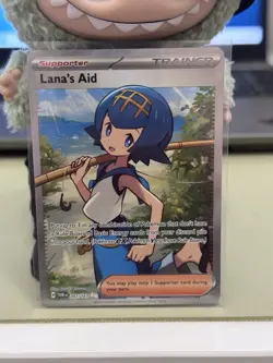Pokemon Lana's Aid 207/167 Ultra Rare Holo Twilight Masquerade English - Image 1
