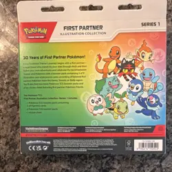 Pokemon First Partner Illustration Collection Series 1 Promo Box - Image 2