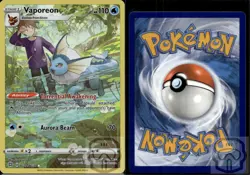 Vaporeon TG02/TG30 Holo Brilliant Stars Trainer Gallery Pokemon NM/M - Image 2