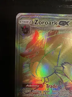 Pokemon Card - Zoroark GX Shining Legends 77/73 Rare Rainbow 2017 - Image 3