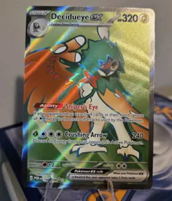 Pokemon TCG Decidueye Ex 100/088 Perfect Order Ultra Rare Holo NM - Image 1
