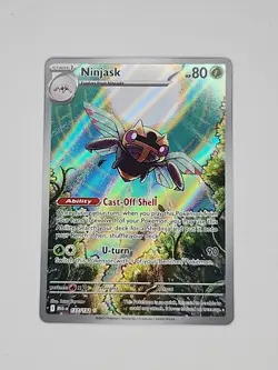 Pokemon TCG Ninjask Illustration Rare #137/132 Mega Evolution - Image 1