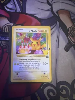 Pokemon TCG Birthday Pikachu 24/53 Celebrations Classic Collection - Image 3
