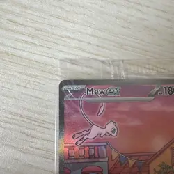 Mew ex SVP 053 Pokemon TCG Scarlet Violet 151 Black Star Promo Full Art SEALED - Image 3