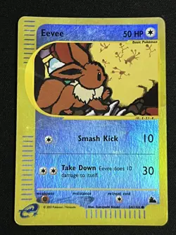 Pokemon SKYRIDGE - #54/144 Eevee - Reverse Holo - ENG - Lightly Played - Image 1