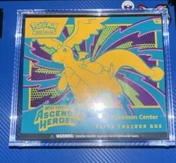 Pokemon TCG Ascended Heroes PC ETB Sealed/ Acrylic Mag Case - Image 1