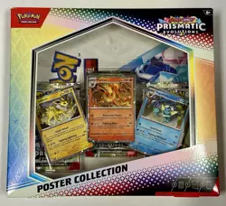 Pokemon TCG: Scarlet & Violet Prismatic Evolutions Poster Collection Box - Image 1