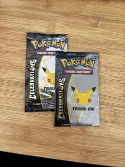 Two Packs Pokemon Celebrations 25th Anniversary - Image 1