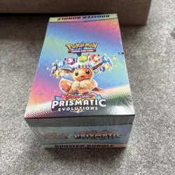 Pokemon TCG Prismatic Evolutions Booster Bundle Display Case Sealed - Mint - Image 1