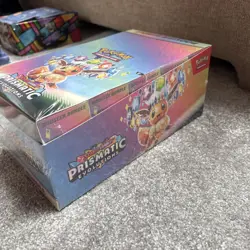 Pokemon TCG Prismatic Evolutions Booster Bundle Display Case Sealed - Mint - Image 3