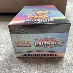 Pokemon TCG Prismatic Evolutions Booster Bundle Display Case Sealed - Mint - Image 4