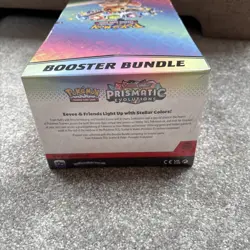 Pokemon TCG Prismatic Evolutions Booster Bundle Display Case Sealed - Mint - Image 5