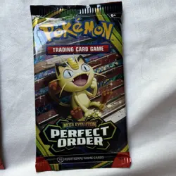Pokemon Mega Evolution Perfect Order Booster Packs (2) - Image 3
