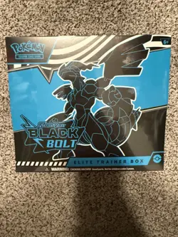Pokemon Black Bolt Elite Trainer Box ETB SEALED NEW - Image 1