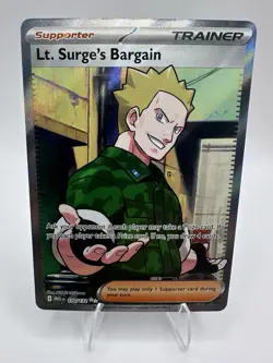 Lt. Surge’s Bargain 170/132 - Ultra Rare - Mega Evolution - Pokemon TCG - Image 1