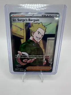 Lt. Surge’s Bargain 170/132 - Ultra Rare - Mega Evolution - Pokemon TCG - Image 2