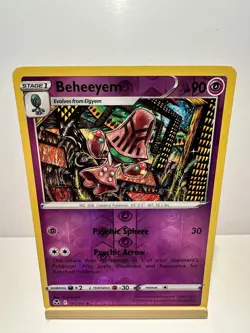 Beheeyem 080/195 Uncommon Silver Tempest Pokemon Reverse Holo Near Mint - Image 1