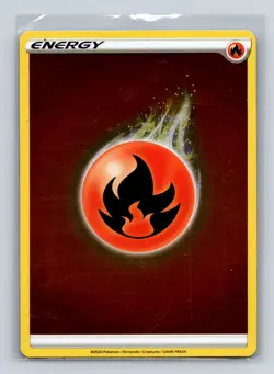 FIRE ENERGY 153/159 ULTRA RARE CROWN ZENITH POKEMON NM - Image 1