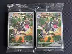 Pokemon Center Tyrunt 070 Stamped Promo (Sealed) x 2 - Image 1