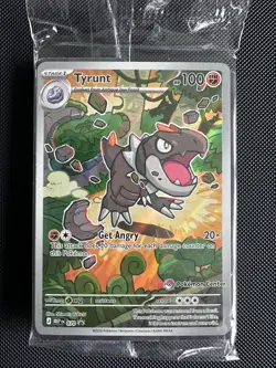 Pokemon Center Tyrunt 070 Stamped Promo (Sealed) x 2 - Image 3