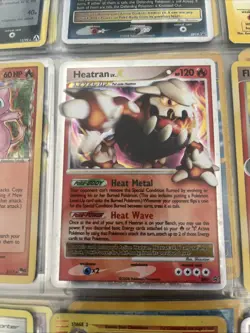 Pokemon TCG Heatran LV X Promo Holo Pokemon Promos DP31 Holo Promo Promo - Image 1