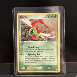 Pokemon Yanma Unseen Forces 50/115 Reverse Holo Rare - Image 1