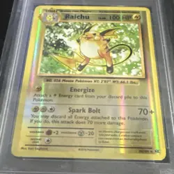 Pokemon PSA 9 Raichu 36/108 Evolutions Set - Reverse Holo Rare, Graded - Image 4