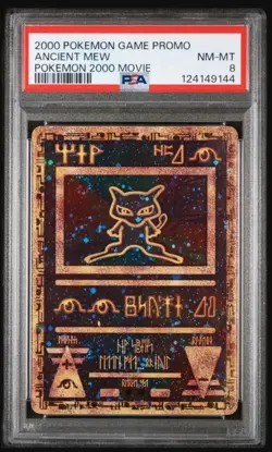 2000 ANCIENT MEW PSA 8 - 2 Swirls POKEMON GAME MOVIE POKEMON - Image 1