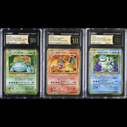 Pokemon Japanese Classic Collection Charizard Blastoise Venusaur CGC Pristine 10 - Image 1