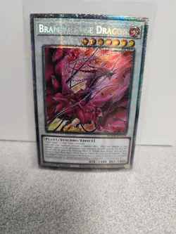 Yugioh Bramble Rose Dragon (DOOD-EN039) 1st Edition *Starlight Rare* - Image 3